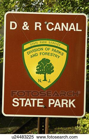 Lambertville, NJ, New Jersey, D&R Canal State Park sign View Large Photo Image Stock Photography - Lambertville, NJ, New Jersey, D&R Canal State Park sign. Fotosearch
