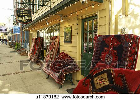 Stock Image -  Lambertville, NJ, New Jersey, Historic Downtown. Fotosearch