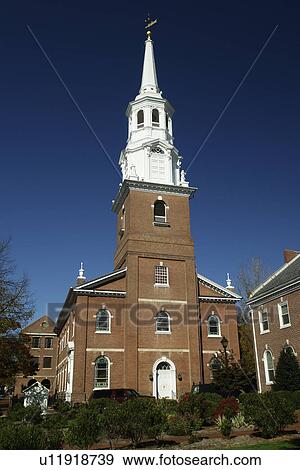 Stock Photo -  Lancaster, PA, Pennsylvania, Pennsylvania Dutch Country, Trinity Lutheran Church, downtown. Fotosearch