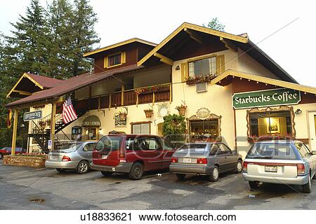 Leavenworth, WA, Washington, Bavarian Alpine Village View Large Photo Image Stock Image - Leavenworth, WA, Washington, Bavarian Alpine Village. Fotosearch