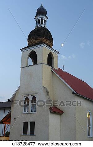 Leavenworth, WA, Washington, Bavarian Alpine Village, evening View Large Photo Image Stock Photo - Leavenworth, WA, Washington, Bavarian Alpine Village, evening. Fotosearch