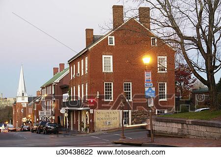 Lexington, VA, Virginia, Shenandoah Valley, Historic Downtown, evening View Large Photo Image Stock Image - Lexington, VA, Virginia, Shenandoah Valley, Historic Downtown, evening. Fotosearch