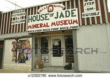 Lillooet, British Columbia, Canada, House of Jade Mineral Museum View Large Photo Image Stock Image - Lillooet, British Columbia, Canada, House of Jade Mineral Museum. Fotosearch