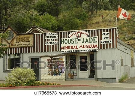 Lillooet, British Columbia, Canada, House of Jade Mineral Museum View Large Photo Image Stock Image - Lillooet, British Columbia, Canada, House of Jade Mineral Museum. Fotosearch