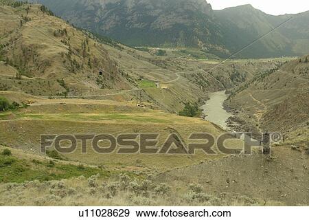 Lillooet, British Columbia, Canada, Fraser River View Large Photo Image Stock Photo - Lillooet, British Columbia, Canada, Fraser River. Fotosearch