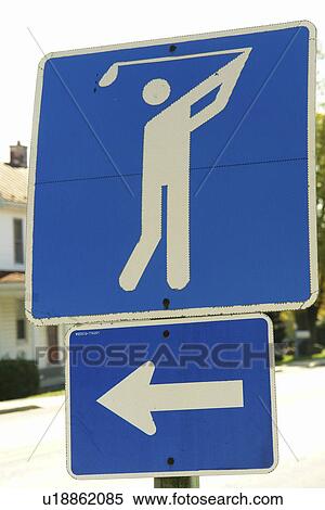 MD, Maryland, golf course, road sign View Large Photo Image Stock Photography - MD, Maryland, golf course, road sign. Fotosearch