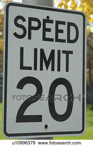 MD, Maryland, Speed Limit 20, regulatory sign View Large Photo Image Stock Photo - MD, Maryland, Speed Limit 20, regulatory sign. Fotosearch