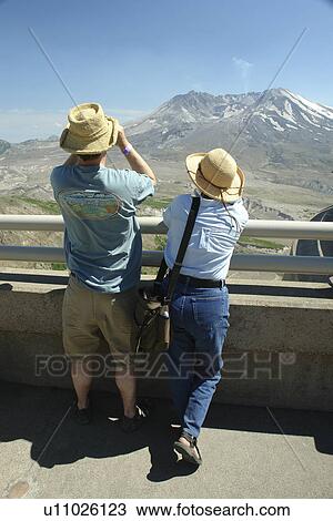 Mount St. Helens National Volcanic Monument, WA, Washington, Johnston Ridge Observatory, overlook View Large Photo Image Stock Image - Mount St. Helens National Volcanic Monument, WA, Washington, Johnston Ridge Observatory, overlook. Fotosearch