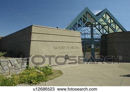 Mount St. Helens National Volcanic Monument, WA, Washington, Coldwater Ridge Visitor Center View Large Photo Image Stock Image - Mount St. Helens National Volcanic Monument, WA, Washington, Coldwater Ridge Visitor Center. Fotosearch
