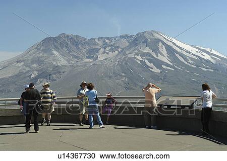 Mount St. Helens National Volcanic Monument, WA, Washington, Johnston Ridge Observatory View Large Photo Image Stock Image - Mount St. Helens National Volcanic Monument, WA, Washington, Johnston Ridge Observatory. Fotosearch