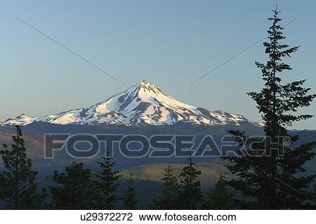 Mt. Jefferson, OR, Oregon, Deschutes National Forest, Cascade Mountain Range View Large Photo Image Stock Image - Mt. Jefferson, OR, Oregon, Deschutes National Forest, Cascade Mountain Range. Fotosearch