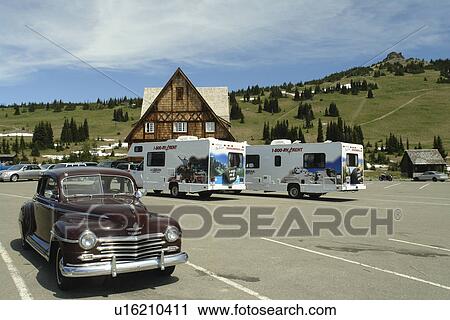 Mt. Rainier National Park, WA, Washington, Mount Rainier, Sunrise Day Lodge, Visitor Center, parking lot View Large Photo Image Stock Image - Mt. Rainier National Park, WA, Washington, Mount Rainier, Sunrise Day Lodge, Visitor Center, parking lot. Fotosearch