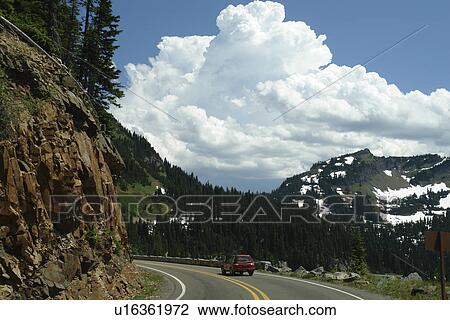 Mt. Rainier National Park, WA, Washington, Chinook Pass Scenic Byway, Mather Memorial Parkway View Large Photo Image Stock Image - Mt. Rainier National Park, WA, Washington, Chinook Pass Scenic Byway, Mather Memorial Parkway. Fotosearch