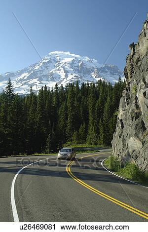 Mt. Rainier National Park, WA, Washington, Mount Rainier, road, scenic drive View Large Photo Image Stock Image - Mt. Rainier National Park, WA, Washington, Mount Rainier, road, scenic drive. Fotosearch