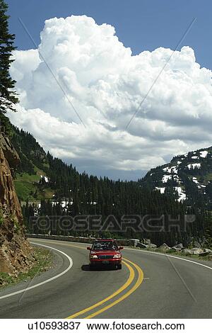 Mt. Rainier National Park, WA, Washington, Chinook Pass Scenic Byway, Mather Memorial Parkway View Large Photo Image Stock Photo - Mt. Rainier National Park, WA, Washington, Chinook Pass Scenic Byway, Mather Memorial Parkway. Fotosearch