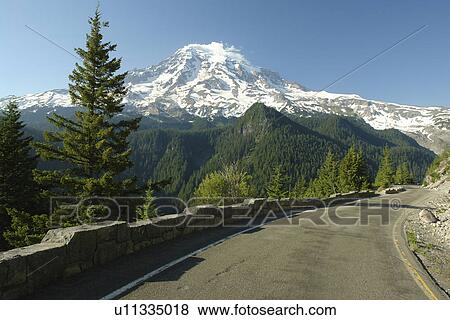 Mt. Rainier National Park, WA, Washington, Mount Rainier, Ricksecker Point View Large Photo Image Stock Photo - Mt. Rainier National Park, WA, Washington, Mount Rainier, Ricksecker Point. Fotosearch
