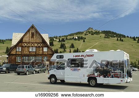 Mt. Rainier National Park, WA, Washington, Mount Rainier, Sunrise Day Lodge, Visitor Center, parking lot View Large Photo Image Stock Photograph - Mt. Rainier National Park, WA, Washington, Mount Rainier, Sunrise Day Lodge, Visitor Center, parking lot. Fotosearch