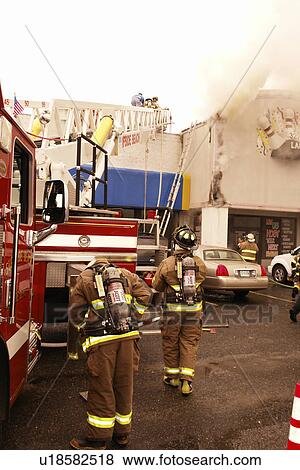 Myrtle Beach, SC, South Carolina, building on fire, emergency, fire truck, firemen View Large Photo Image Stock Photo - Myrtle Beach, SC, South Carolina, building on fire, emergency, fire truck, firemen. Fotosearch
