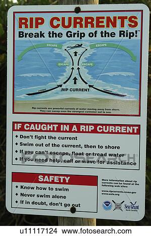 Myrtle Beach, SC, South Carolina, The Grand Strand, Rip Currents warning sign View Large Photo Image Picture - Myrtle Beach, SC, South Carolina, The Grand Strand, Rip Currents warning sign. Fotosearch