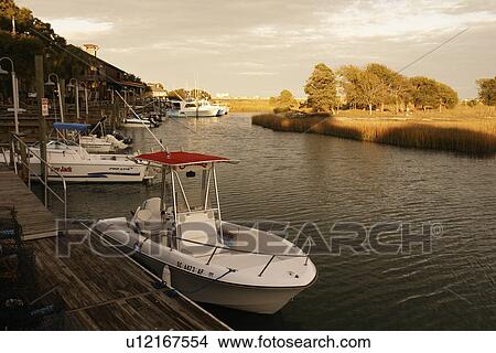Picture -  Myrtle Beach, SC, South Carolina, The Grand Strand, Murrells Inlet. Fotosearch