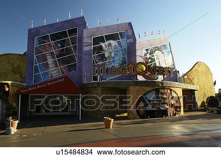 Picture -  Myrtle Beach, SC, South Carolina, The Grand Strand, Broadway at the Beach, MagiQuest. Fotosearch