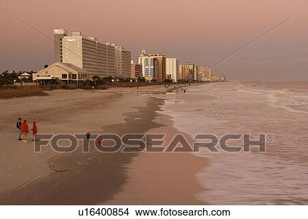 Myrtle Beach, SC, South Carolina, The Grand Strand, resorts, beach View Large Photo Image Picture - Myrtle Beach, SC, South Carolina, The Grand Strand, resorts, beach. Fotosearch