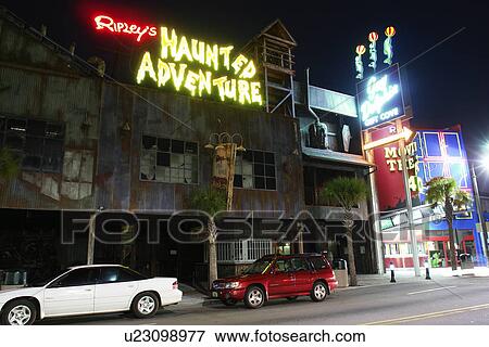 Picture Of Myrtle Beach Sc South Carolina The Grand Strand Myrtle Beach Sc South Carolina The Grand Strand Downtown Ripley S Haunted Adventure Evening