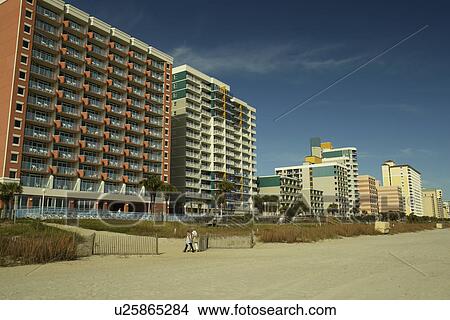 Picture -  Myrtle Beach, SC, South Carolina, The Grand Strand, resort, beach. Fotosearch