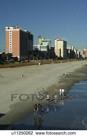 Myrtle Beach, SC, South Carolina, The Grand Strand, resorts, beach View Large Photo Image Stock Image - Myrtle Beach, SC, South Carolina, The Grand Strand, resorts, beach. Fotosearch