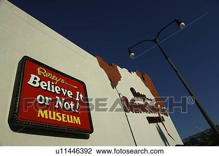 Stock Image -  Myrtle Beach, SC, South Carolina, The Grand Strand, Ripley's Believe it or Not Museum. Fotosearch