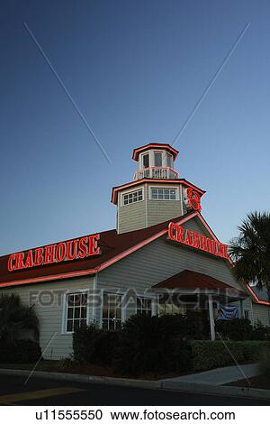 Myrtle Beach, SC, South Carolina, The Grand Strand, Crabhouse, seafood restaurant View Large Photo Image Stock Image - Myrtle Beach, SC, South Carolina, The Grand Strand, Crabhouse, seafood restaurant. Fotosearch