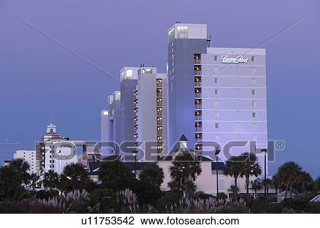 Myrtle Beach, SC, South Carolina, The Grand Strand, resorts, evening View Large Photo Image Stock Image - Myrtle Beach, SC, South Carolina, The Grand Strand, resorts, evening. Fotosearch