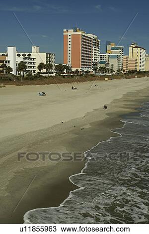 Myrtle Beach, SC, South Carolina, The Grand Strand, resorts, beach View Large Photo Image Stock Image - Myrtle Beach, SC, South Carolina, The Grand Strand, resorts, beach. Fotosearch