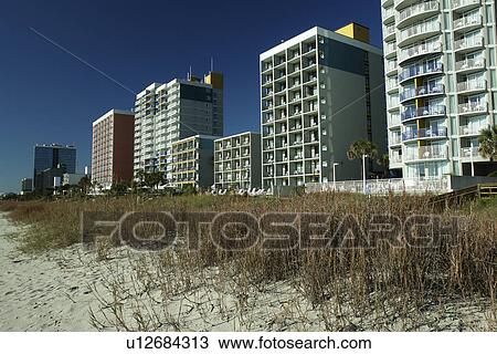 Myrtle Beach, SC, South Carolina, The Grand Strand, resorts View Large Photo Image Stock Image - Myrtle Beach, SC, South Carolina, The Grand Strand, resorts. Fotosearch