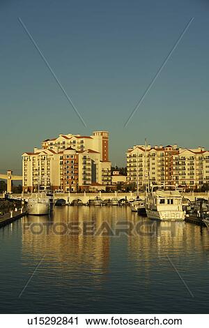 Stock Image -  Myrtle Beach, SC, South Carolina, The Grand Strand, Marina Inn at Grande Dunes Resort. Fotosearch