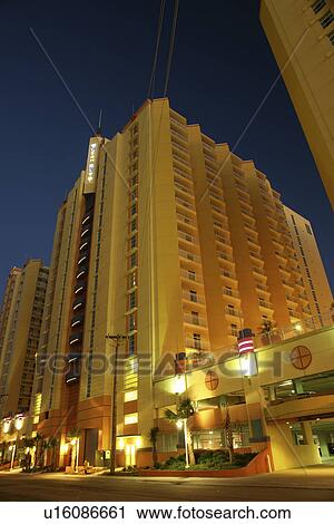 Myrtle Beach, SC, South Carolina, The Grand Strand, Ocean Blvd resort, evening View Large Photo Image Stock Image - Myrtle Beach, SC, South Carolina, The Grand Strand, Ocean Blvd resort, evening. Fotosearch