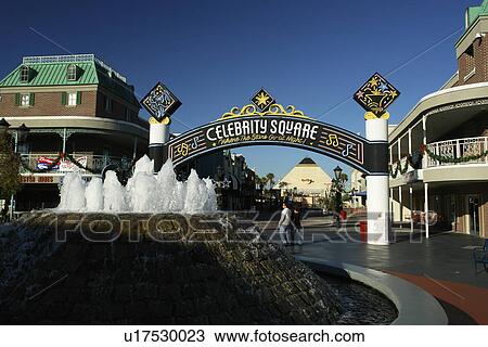 Myrtle Beach, SC, South Carolina, The Grand Strand, Broadway at the Beach, Celebrity Square View Large Photo Image Stock Image - Myrtle Beach, SC, South Carolina, The Grand Strand, Broadway at the Beach, Celebrity Square. Fotosearch