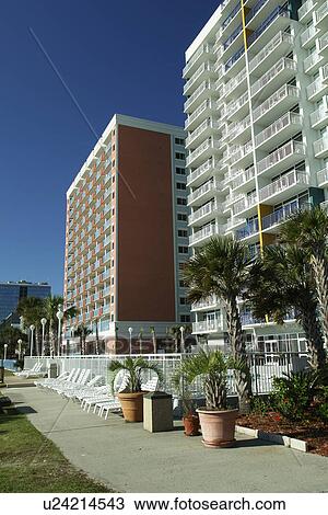 Stock Image -  Myrtle Beach, SC, South Carolina, The Grand Strand, resorts. Fotosearch