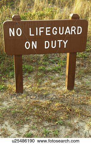 Myrtle Beach, SC, South Carolina, The Grand Strand, No Lifeguard on Duty sign, beach, water safety View Large Photo Image Stock Image - Myrtle Beach, SC, South Carolina, The Grand Strand, No Lifeguard on Duty sign, beach, water safety. Fotosearch