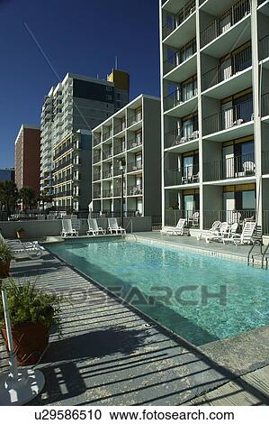 Myrtle Beach, SC, South Carolina, The Grand Strand, resorts, swimmingpool View Large Photo Image Stock Image - Myrtle Beach, SC, South Carolina, The Grand Strand, resorts, swimmingpool. Fotosearch