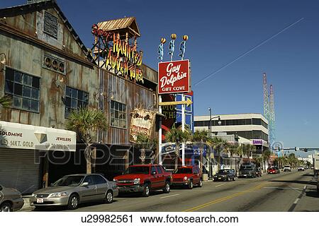 Myrtle Beach, SC, South Carolina, The Grand Strand, downtown View Large Photo Image Stock Image - Myrtle Beach, SC, South Carolina, The Grand Strand, downtown. Fotosearch