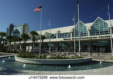 Myrtle Beach, SC, South Carolina, The Grand Strand, Myrtle Beach Convention Center View Large Photo Image Stock Photo - Myrtle Beach, SC, South Carolina, The Grand Strand, Myrtle Beach Convention Center. Fotosearch