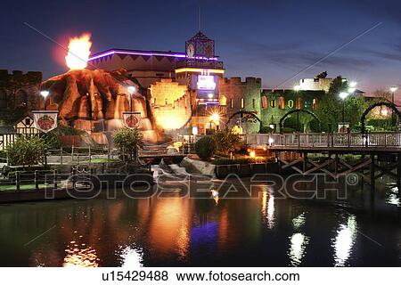 Myrtle Beach, SC, South Carolina, The Grand Strand, Broadway at the Beach, IMAX Discovery Theater, evening View Large Photo Image Stock Photo - Myrtle Beach, SC, South Carolina, The Grand Strand, Broadway at the Beach, IMAX Discovery Theater, evening. Fotosearch