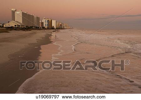 Myrtle Beach, SC, South Carolina, The Grand Strand, resorts, beach View Large Photo Image Stock Photo - Myrtle Beach, SC, South Carolina, The Grand Strand, resorts, beach. Fotosearch