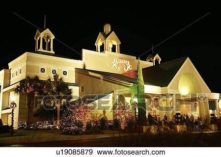 Myrtle Beach, SC, South Carolina, The Grand Strand, The Alabama Theatre, dinner theater, evening View Large Photo Image Stock Photo - Myrtle Beach, SC, South Carolina, The Grand Strand, The Alabama Theatre, dinner theater, evening. Fotosearch
