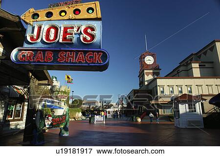 Stock Photo -  Myrtle Beach, SC, South Carolina, The Grand Strand, Broadway at the Beach, Joe's Crab Shack. Fotosearch