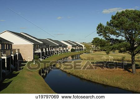 Myrtle Beach, SC, South Carolina, The Grand Strand, Plantation Resort View Large Photo Image Stock Photo - Myrtle Beach, SC, South Carolina, The Grand Strand, Plantation Resort. Fotosearch
