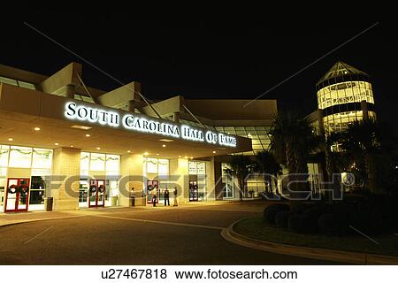 Myrtle Beach, SC, South Carolina, The Grand Strand, South Carolina Hall of Fame, evening View Large Photo Image Stock Photo - Myrtle Beach, SC, South Carolina, The Grand Strand, South Carolina Hall of Fame, evening. Fotosearch
