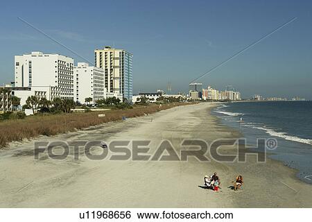 Myrtle Beach, SC, South Carolina, The Grand Strand, resorts, beach View Large Photo Image Stock Photograph - Myrtle Beach, SC, South Carolina, The Grand Strand, resorts, beach. Fotosearch