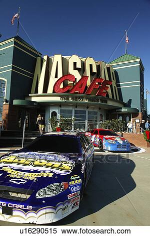 Stock Photography -  Myrtle Beach, SC, South Carolina, The Grand Strand, NASCAR CafT, SpeedPark. Fotosearch